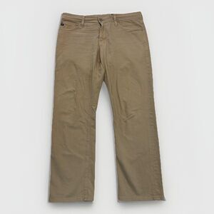 AG Pants Mens 32x32 Adriano Goldschmied Graduate Tailored Leg Khaki
